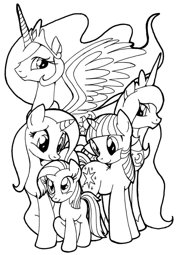 560x812 Mlp Fim Coloring Pages New Best Broderies Images