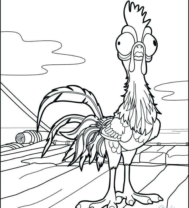 735x807 Moana Coloring Pages Pdf Icontent