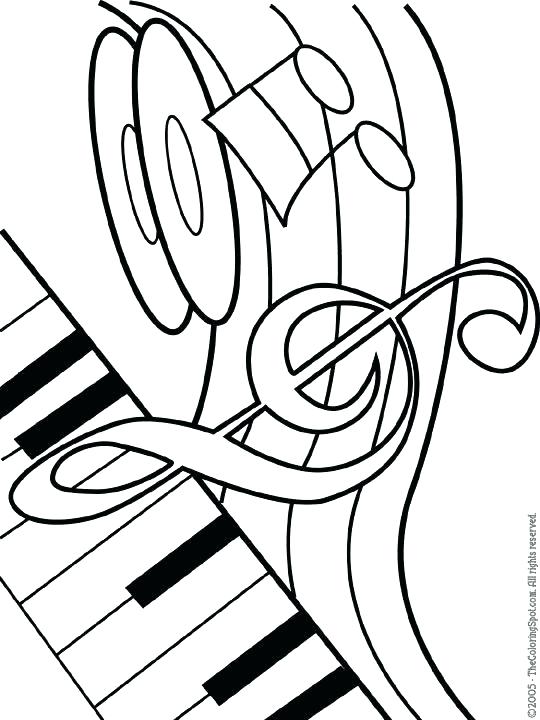 540x720 Music Notes Coloring Page Music Note Coloring Pages Free Download
