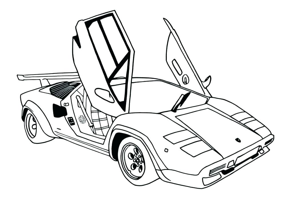 1024x724 Race Car Pictures To Color With Race Car Color Pages Coloring Page