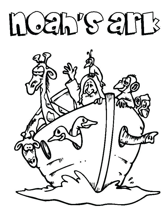 666x844 Noah Ark Coloring Pages Ark Coloring Pages View Successful S Ark