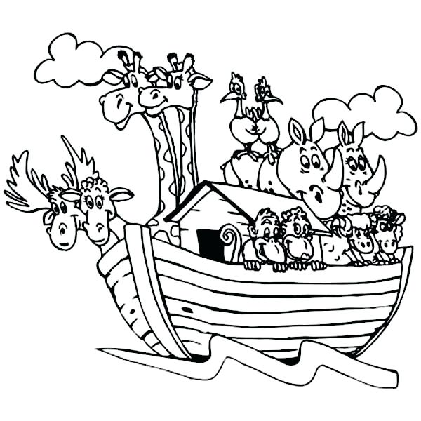 Coloring Pages Of Noahs Ark at GetDrawings | Free download