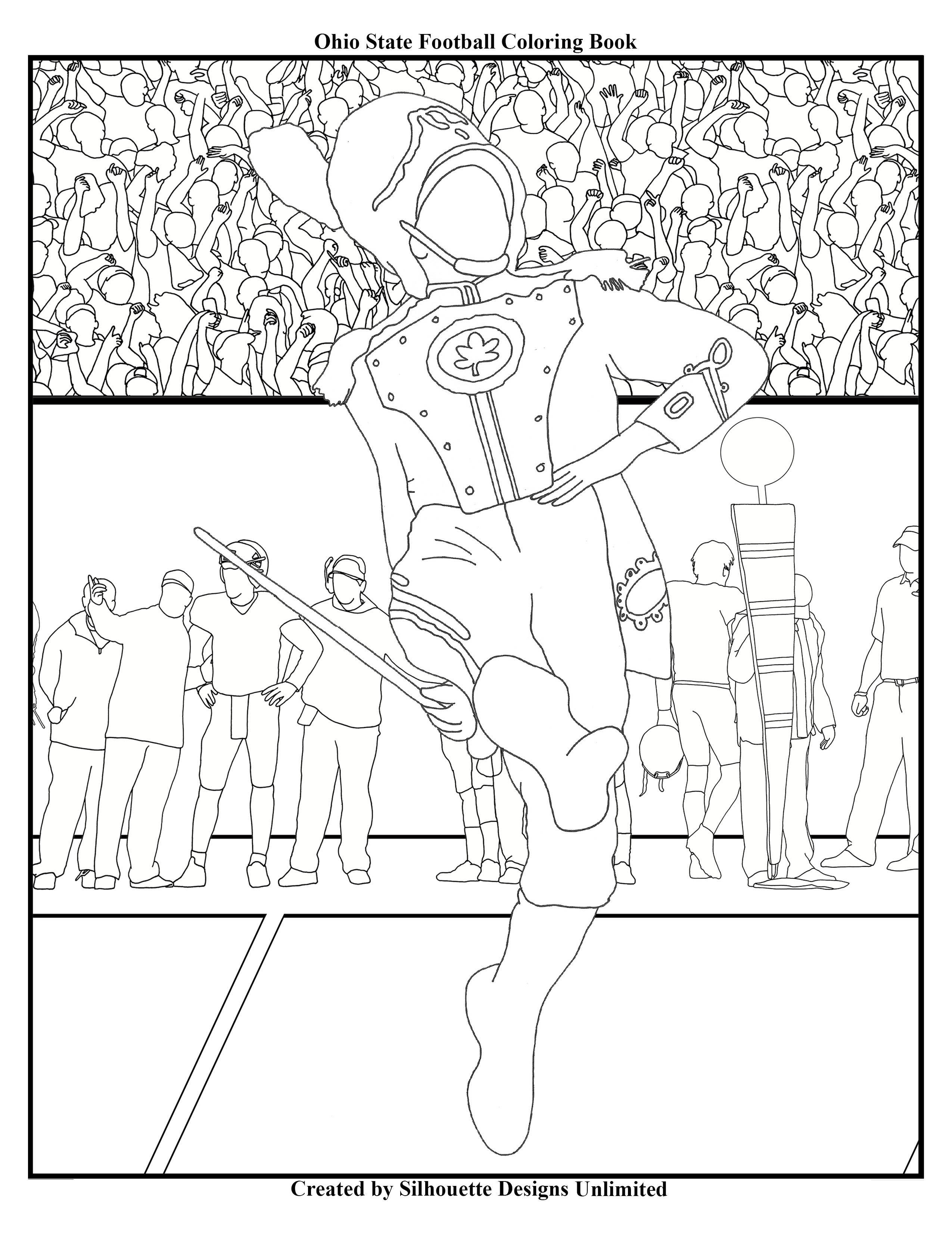 2550x3300 Ohio State Coloring Pages Jacb Me