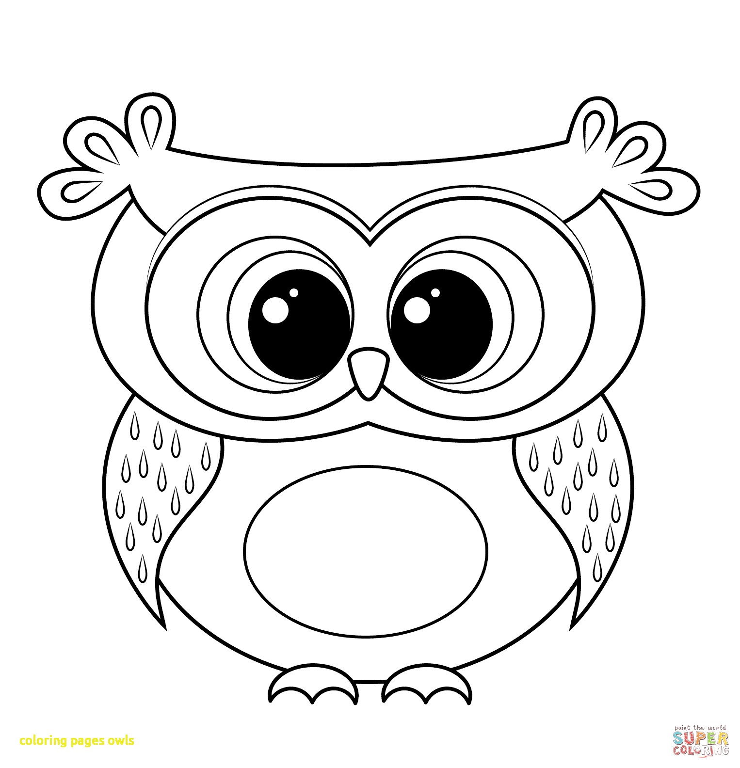 1526x1584 Owl Coloring Pages For Kids Printable Of Owls