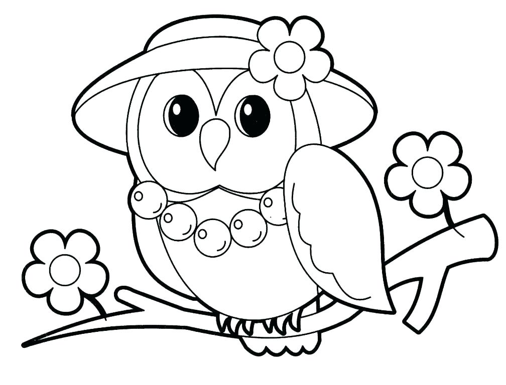 1008x768 Cartoon Owl Coloring Pages Cartoon Owl Coloring Pages Owl Coloring