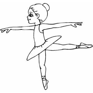 300x300 Dance Coloring Pages
