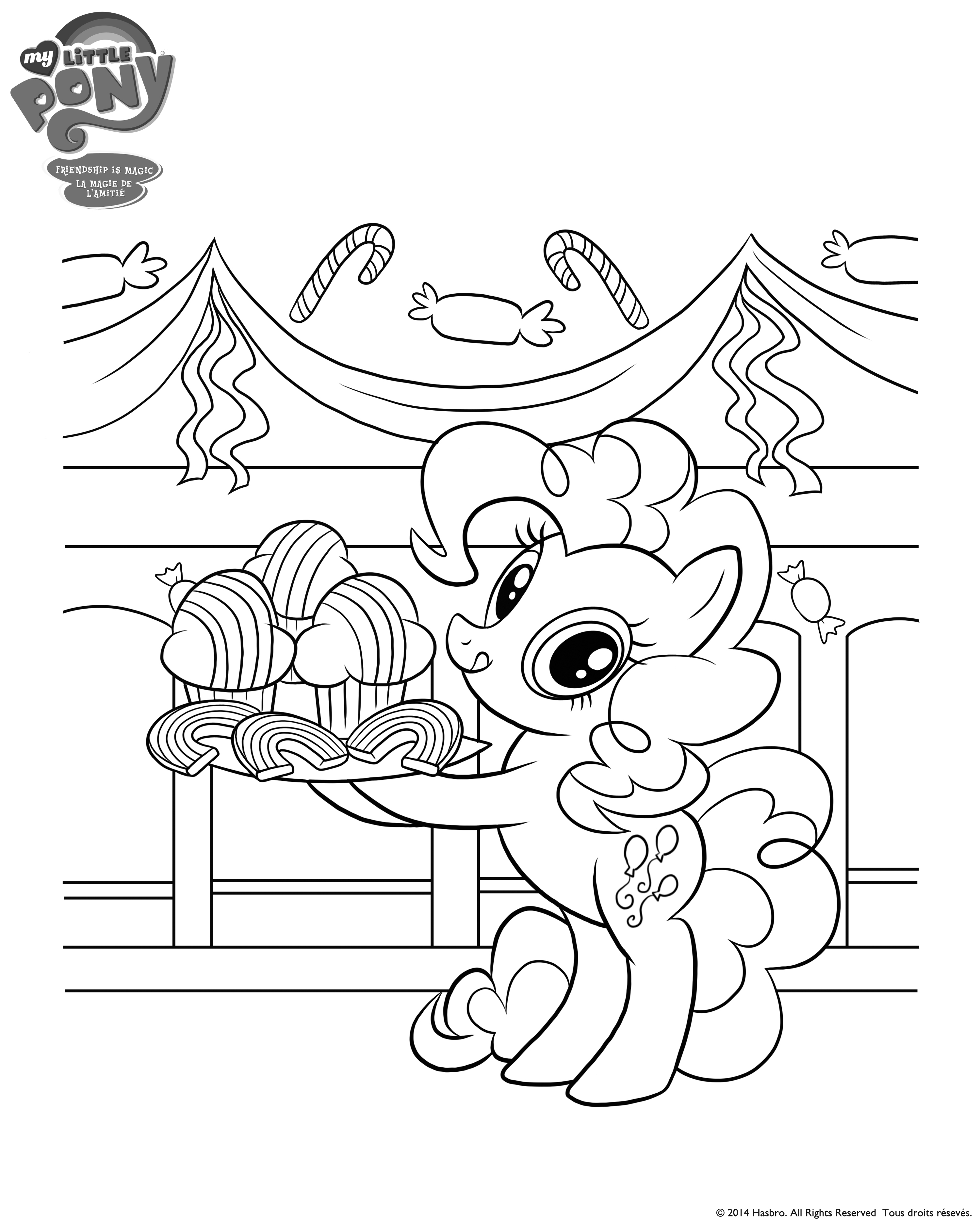 3000x3750 My Little Pony Pinkie Pie Coloring Pages Getcoloringpages