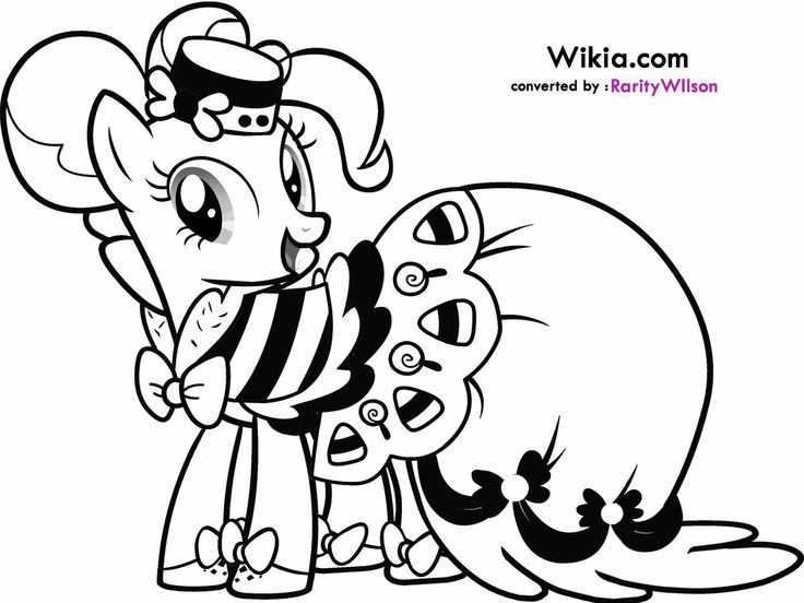 736x552 Pinkie Pie My Little Pony Coloring Pages