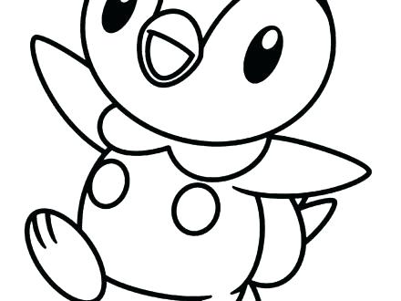 440x330 Piplup Coloring Pages