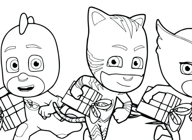 Coloring Pages Of Pj Masks at GetDrawings | Free download