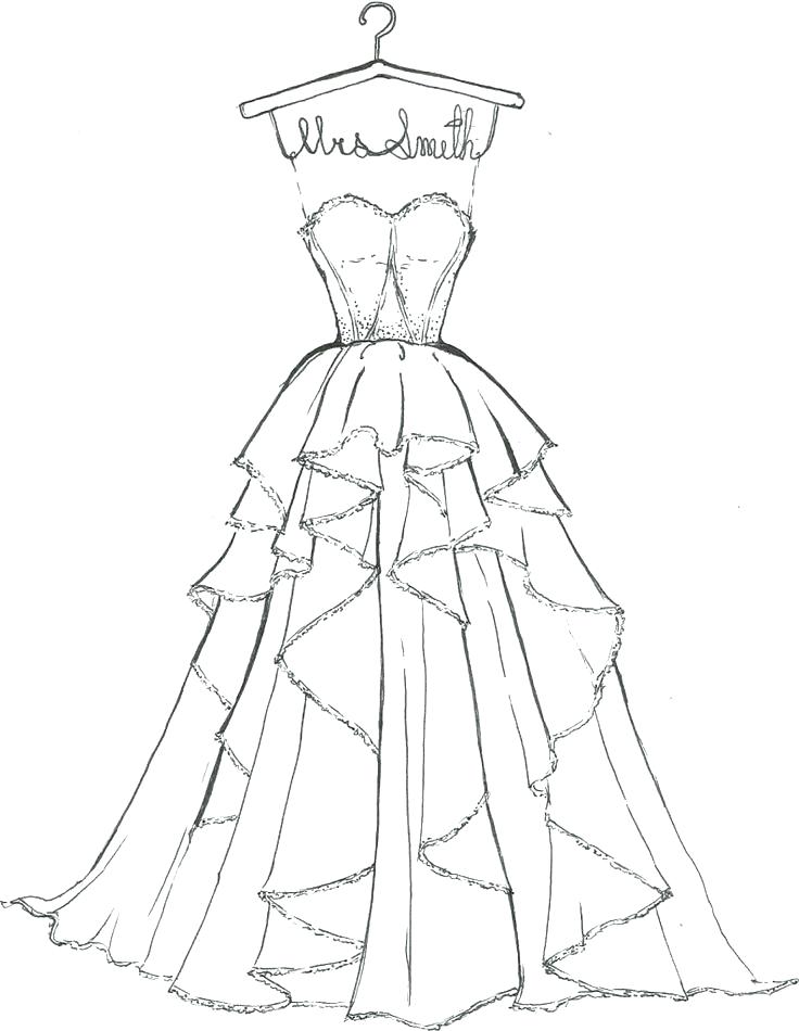 736x950 Dress Coloring Pages Dresses Coloring Pages Dress Coloring Pages