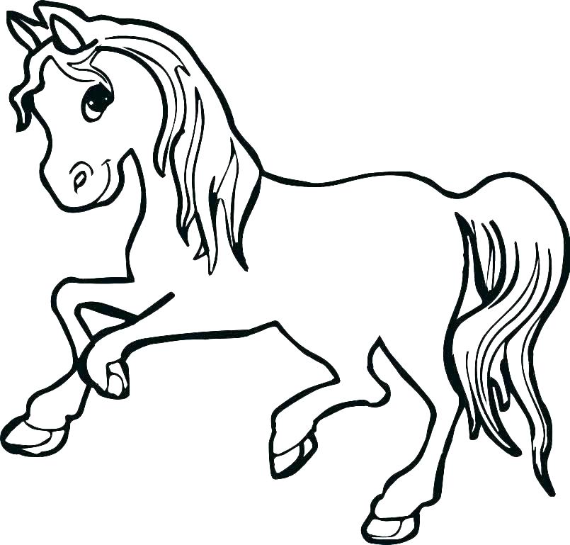 805x769 Horses Coloring Pages Shoveling Stalls Wild Horse Coloring Pages