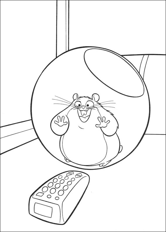567x794 Bolt Rhino Coloring Page