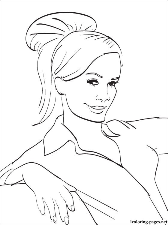 560x750 Rihanna Actress And Rampb Singer Coloring Page Coloring Pages