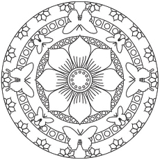 230x230 Top Free Printable Butterfly Coloring Pages Online