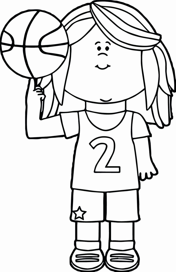 618x956 Stephen Curry Coloring Pages Gallery Girl Basketball Player