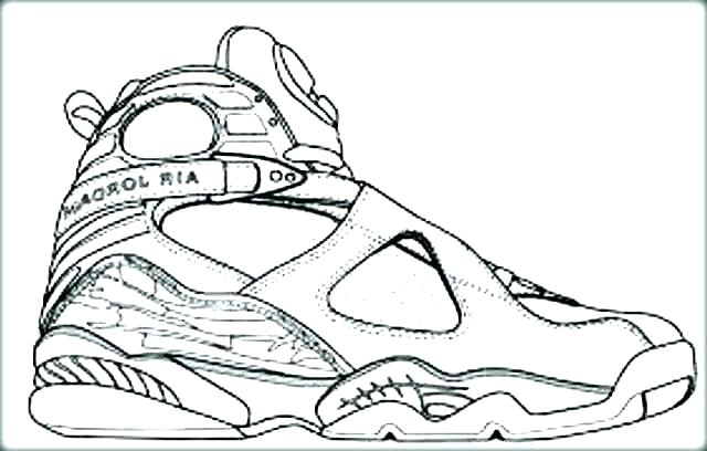 Stephen Curry Shoes Coloring Pages
