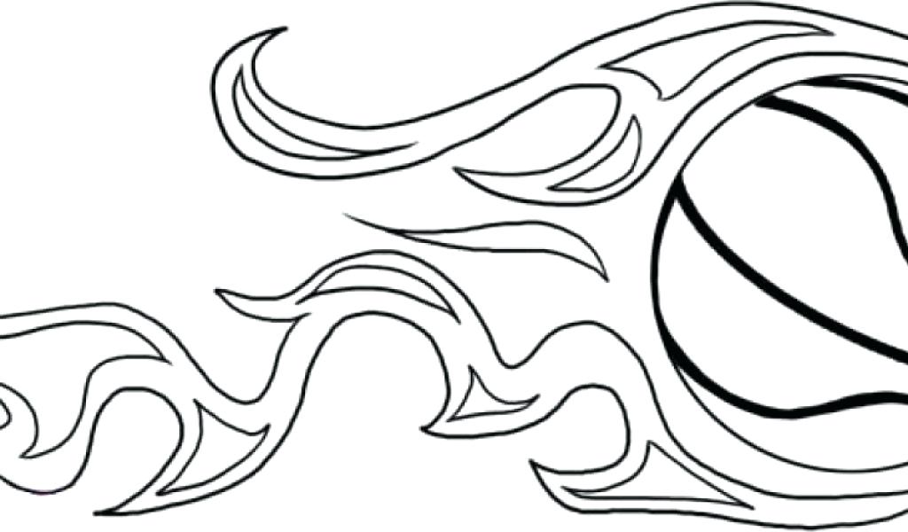 1024x600 Basketball Coloring Pages Basketball Color Page Free Printable