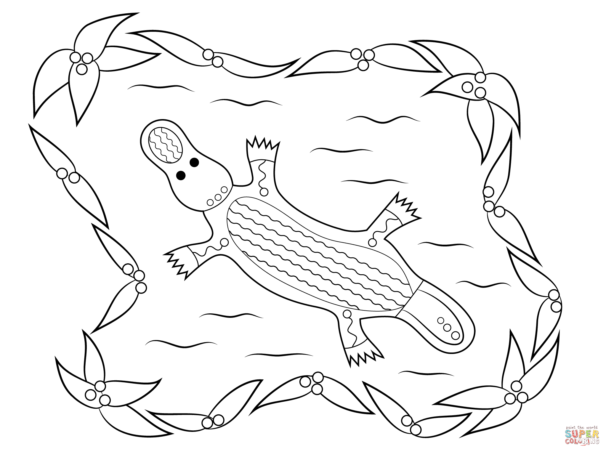 2046x1526 Now Platypus Pictures To Color Coloring Pages Free