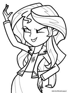 236x317 Sunset Shimmer Color Page Mlpfm