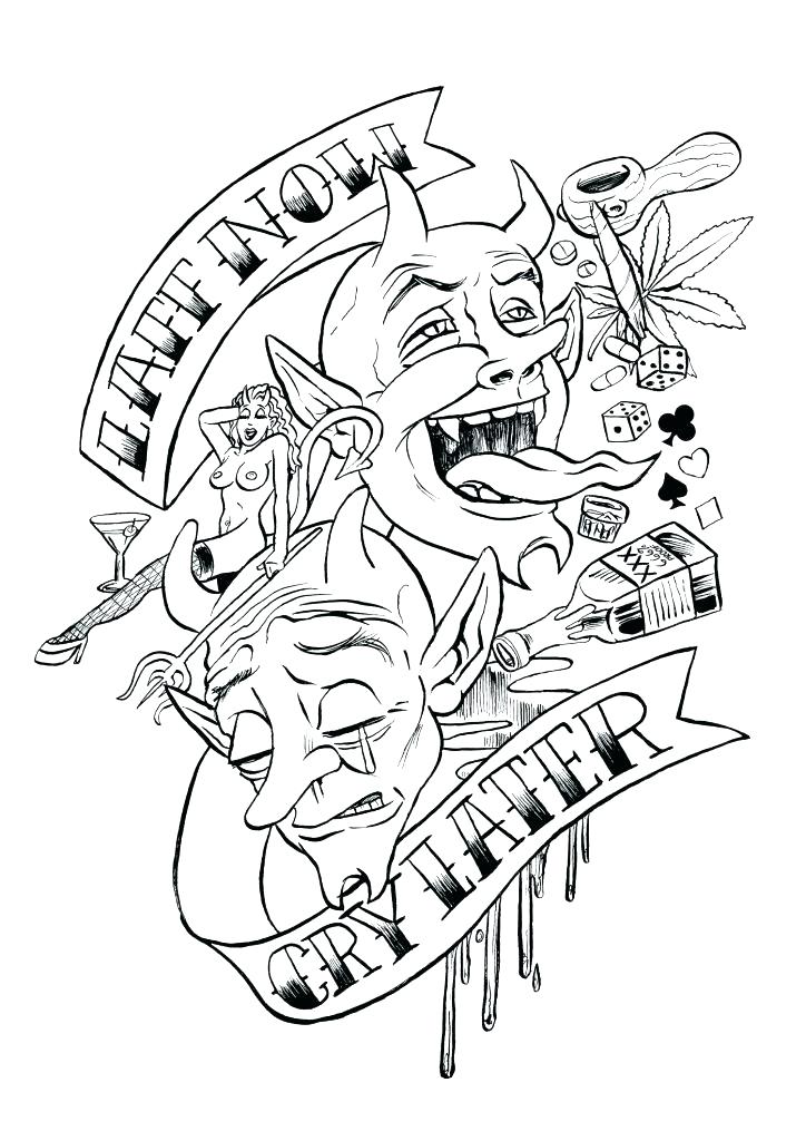 724x1024 Marvelous Tattoos Coloring Pages Tattoo Coloring Pages Also Tattoo