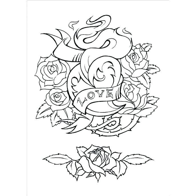687x687 Tatoo Coloring Pages Tattoo Coloring Pages Tattoo Coloring Pages