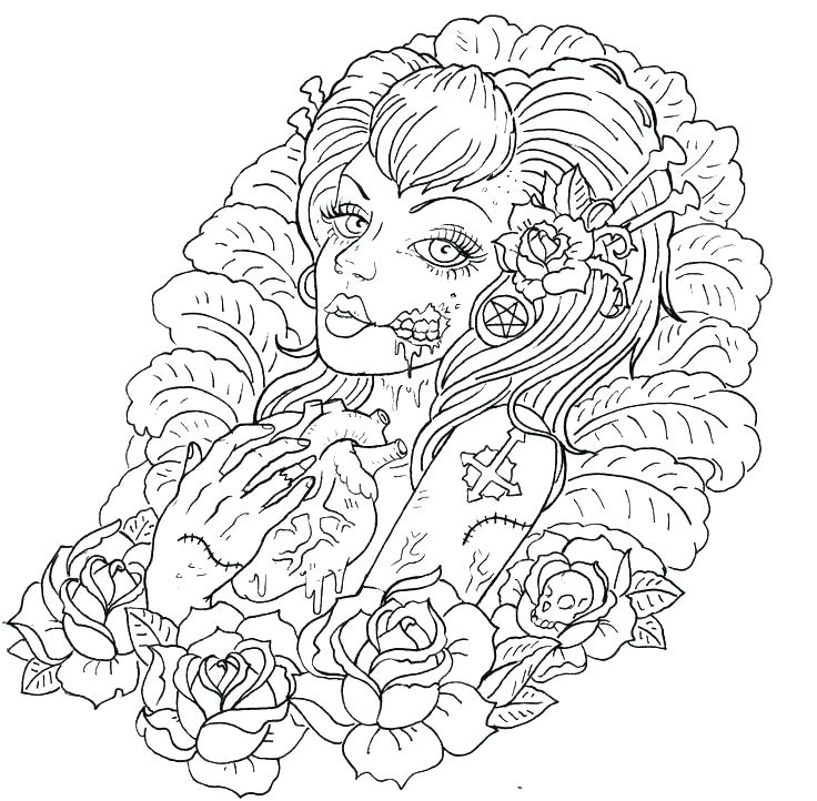 736x722 Tattoo Coloring Pages Printable Tattoos Coloring Pages Coloring