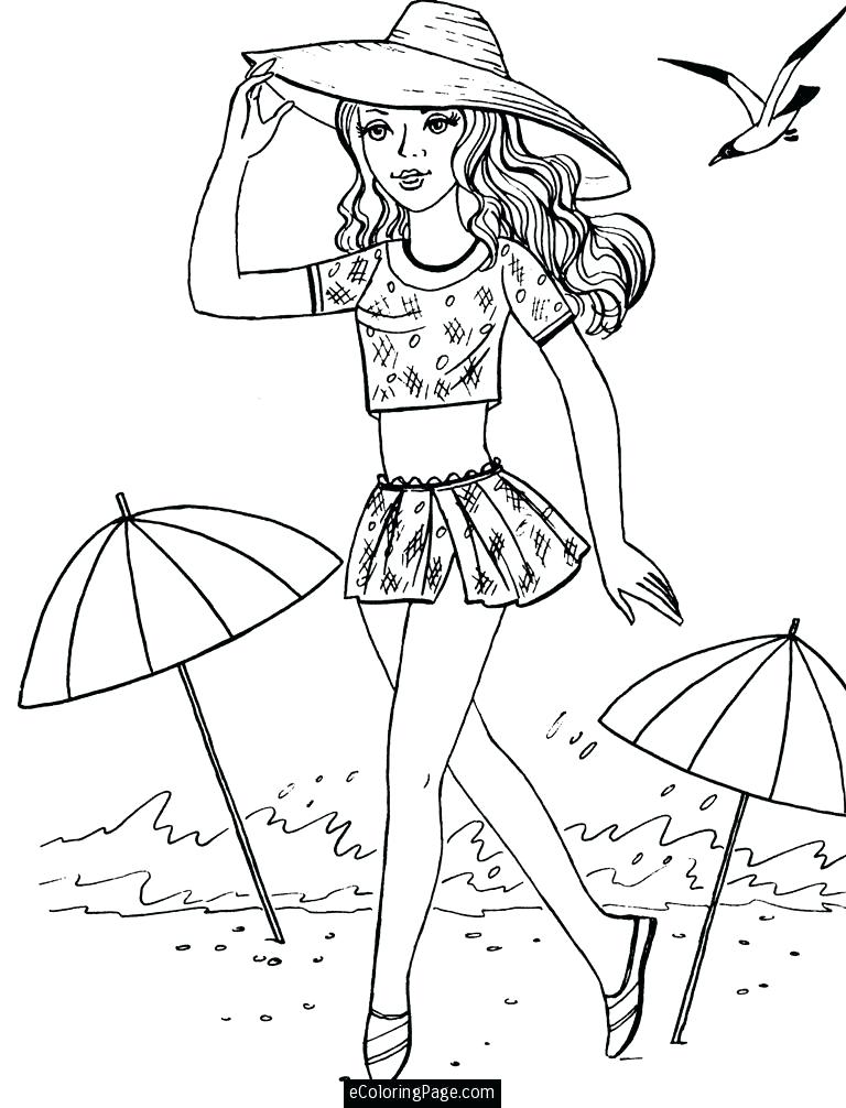 768x1006 Coloring Pages For Teens Coloring Pages For Girls Barbie Coloring