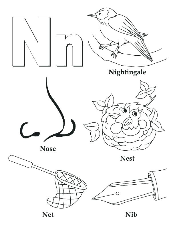 612x792 Letter Coloring Coloring Pages Letter S My A To Z Coloring Book