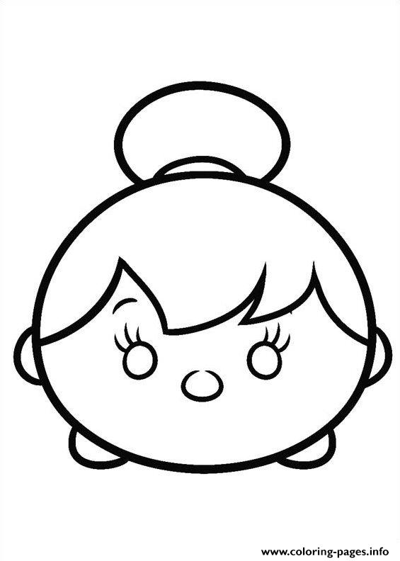 565x792 Tinkerbell Tsum Tsum Coloring Pages Printable