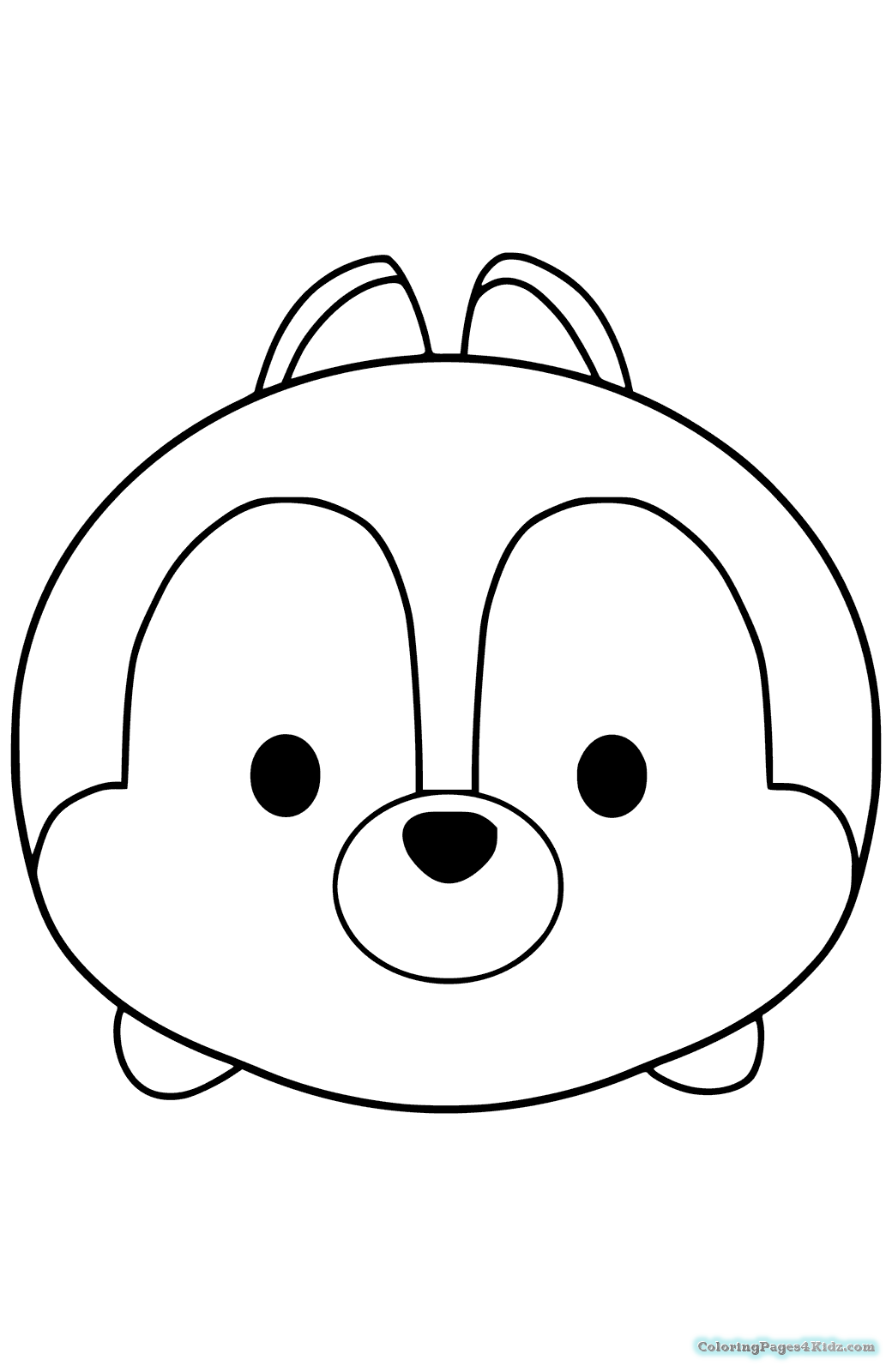 1040x1600 Tsum Tsum Disney Coloring Pages Coloring Pages For Kids