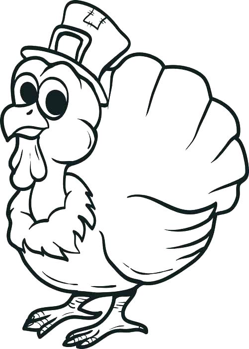 501x700 Free Turkey Coloring Page Free Turkey Coloring Pages For Free