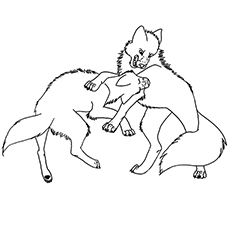 230x230 Top Free Printable Wolf Coloring Pages Online