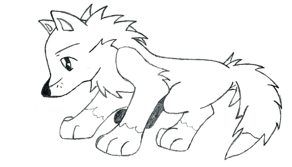 1024x589 Cute Wolf Coloring Pages Anime Wolf Coloring Pages Wolf Coloring
