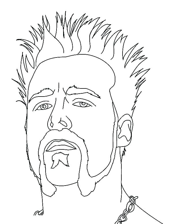 600x775 Printable Wwe Coloring Pages Coloring Sheets Coloring Pictures