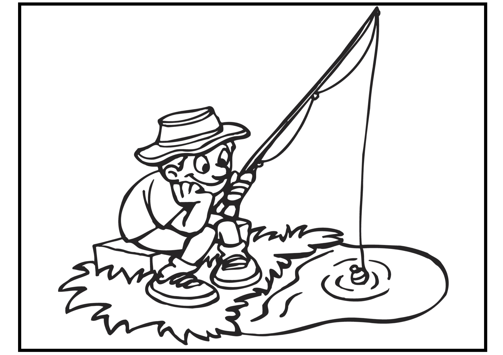 1754x1239 Fishing Coloring Pages Page Ribsvigyapan Bass Fishing Coloring