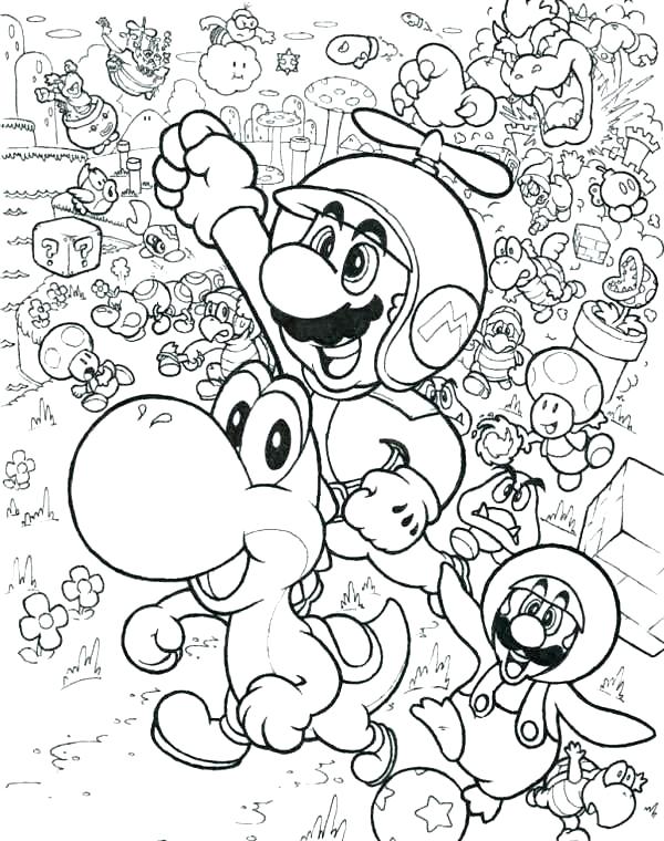 600x760 Paper Mario Coloring Pages Coloring Pages Color Page And Fly