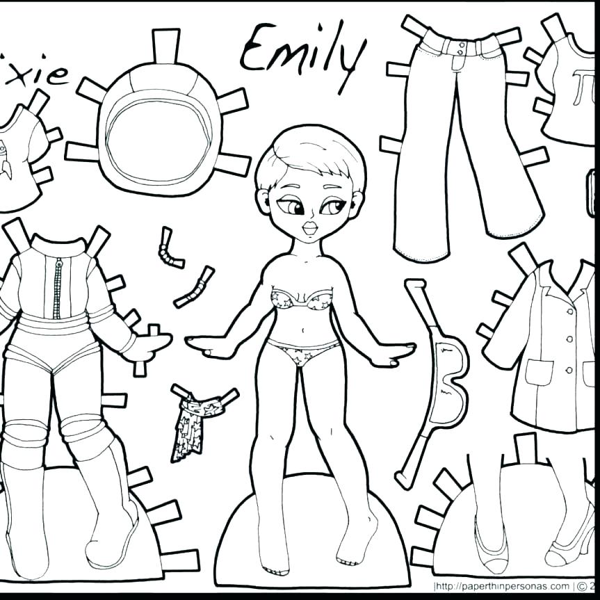 863x863 Astronaut Coloring Pages Paper Dolls Coloring Pages Astronaut
