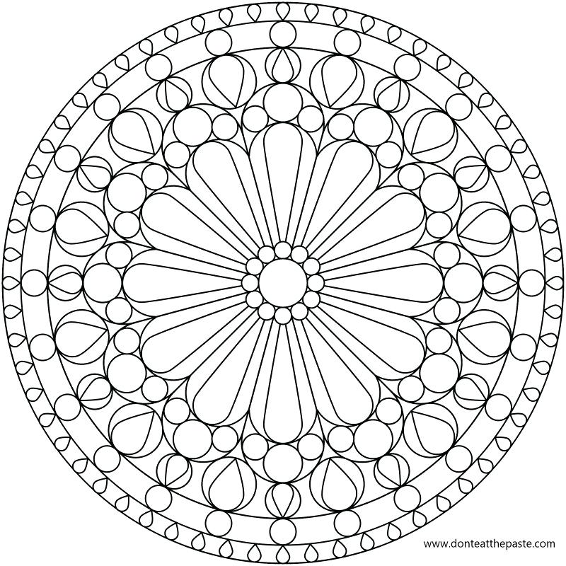 800x800 Kaleidoscope Coloring Pages Pattern Coloring Pages Coloring Pages
