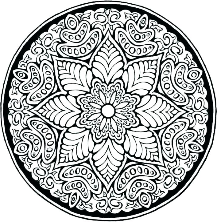707x721 Coloring Pages Of Patterns Coloring Pages Patterns Colouring Pages
