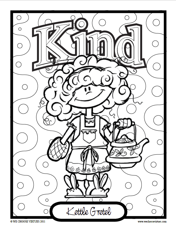 603x780 Kids Of Virtueville Coloring Pages Pdf We Choose Virtues