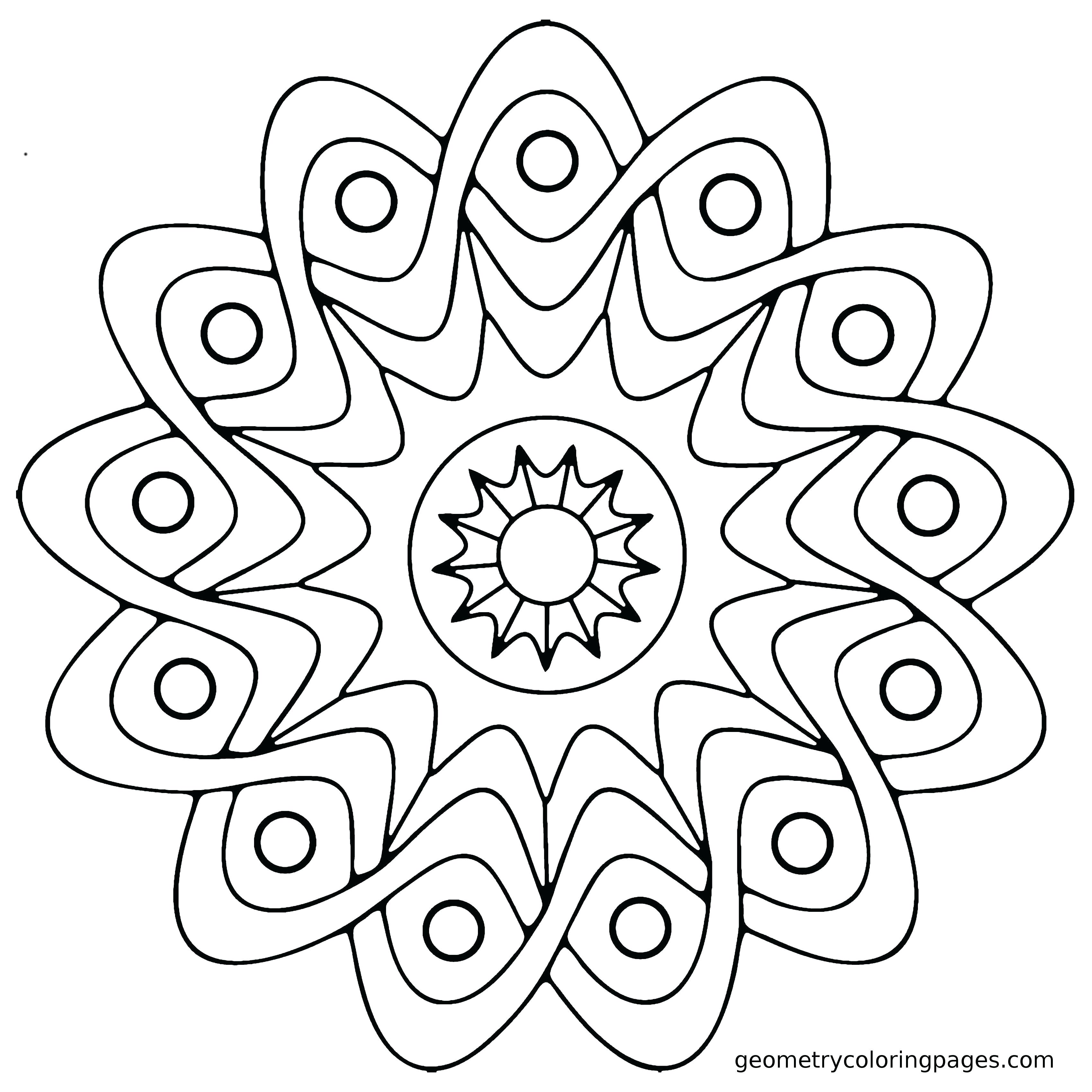 3400x3400 Mandala Coloring Pages Pdf