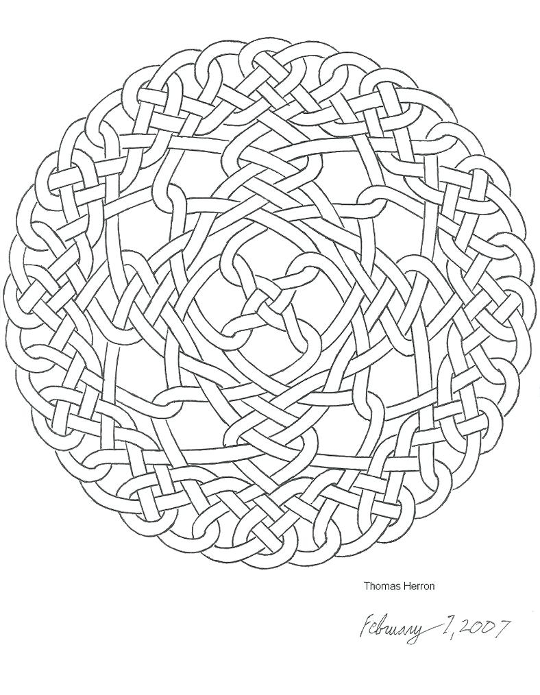 788x1014 Free Celtic Knot Adult Coloring Pages Pdf Download