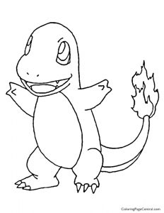 232x300 Exquisite Decoration Charmander Coloring Page Pokemon Charmander