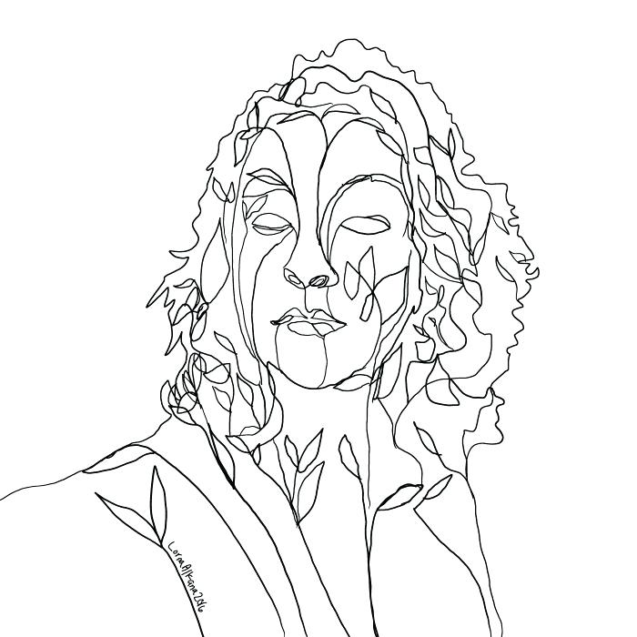 700x700 Self Portrait Coloring Page Self Portrait Coloring Page You Self