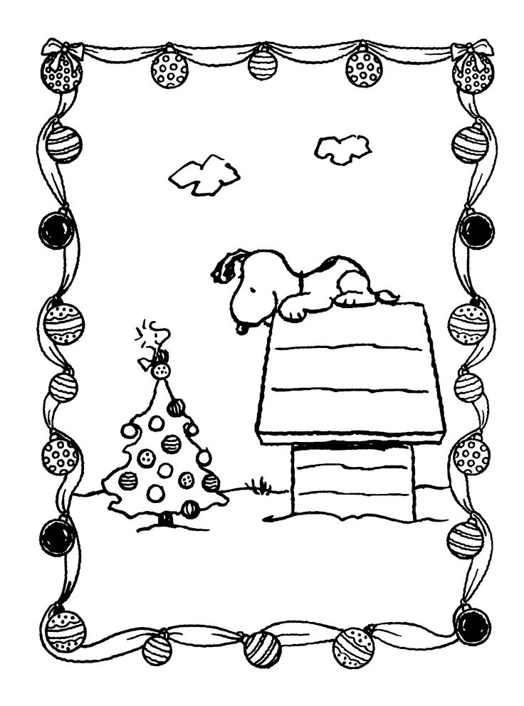 736x992 Free Printable Charlie Brown Christmas Coloring Pages For Kids