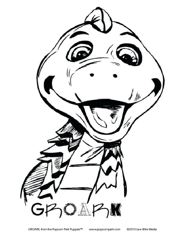 612x792 Coloring Pages Popcorn Park Puppets Coloured Popcorn Recipe