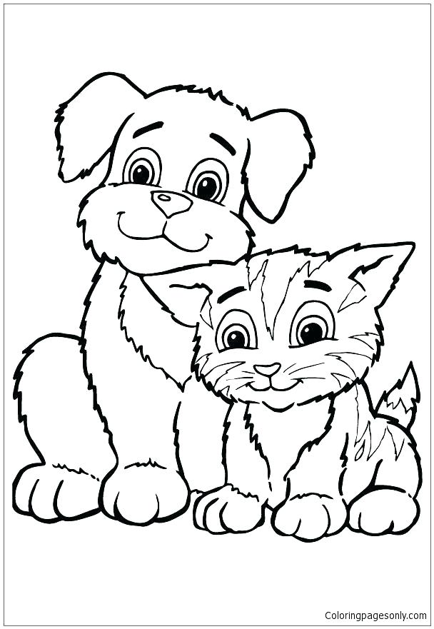 Coloring Pages Puppies Printables at GetDrawings | Free download