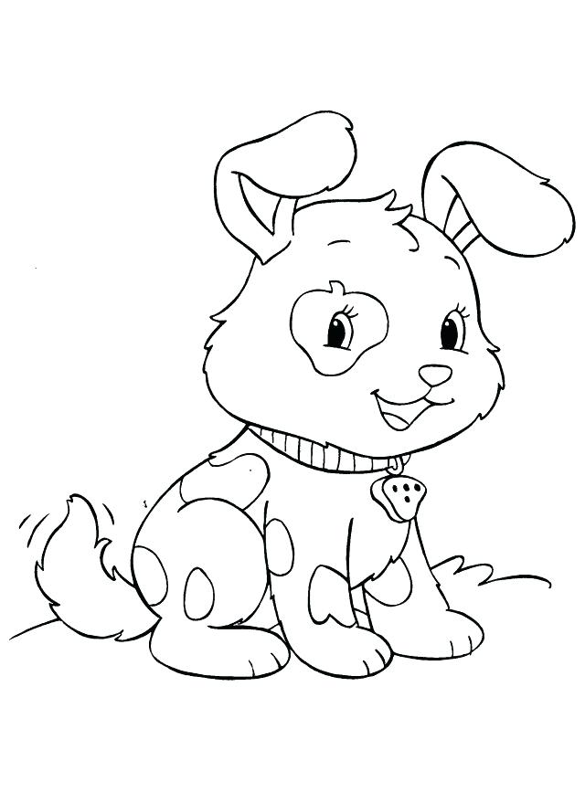 640x879 Rottweiler Coloring Pages