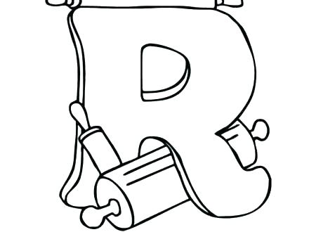 440x330 R Coloring Page R Coloring Page Letter R Coloring Pages With Free